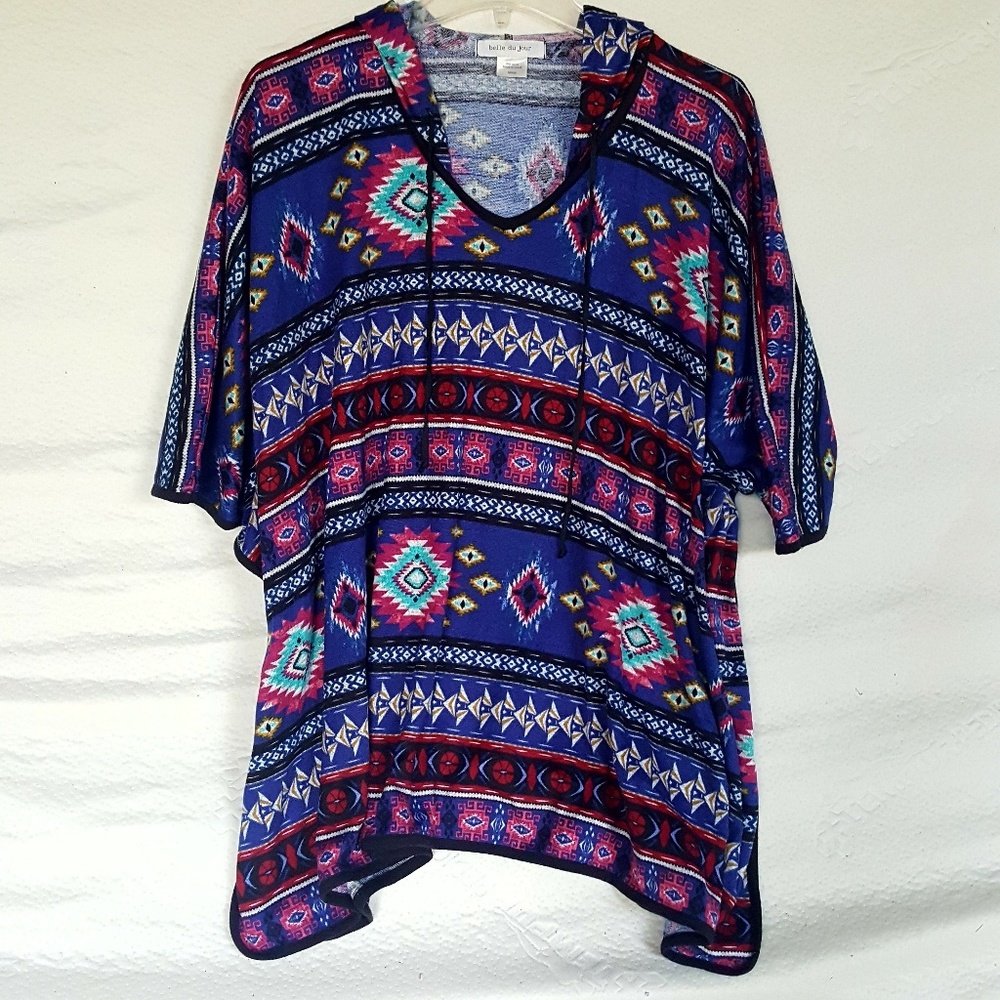 Poncho Hoodie - Picture 3 of 4